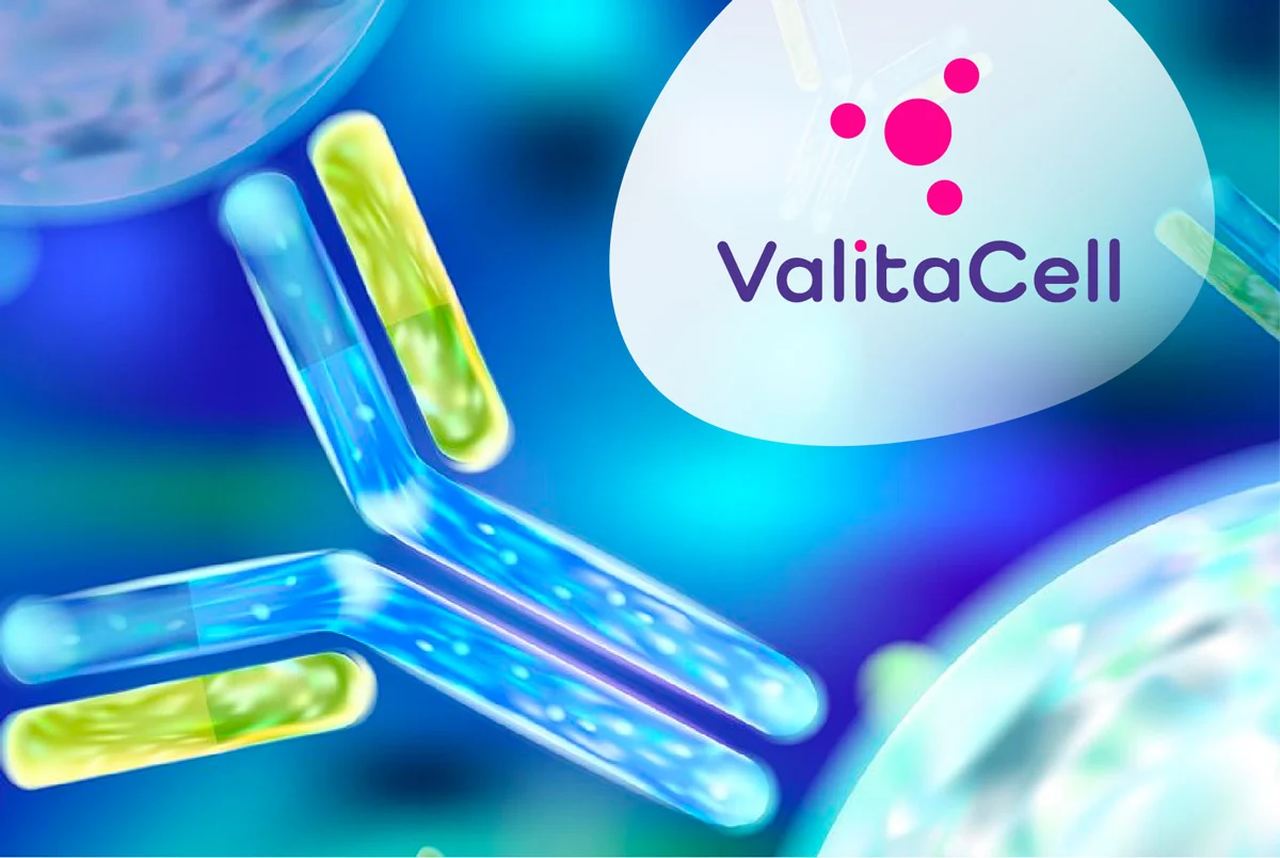 VilitaCell Valita TITER running high-throughput IgG quantification with Synthace